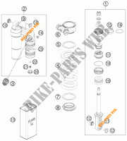 SHOCK ABSORBER (PARTS) for KTM 990 SUPERMOTO T WHITE ABS 2012