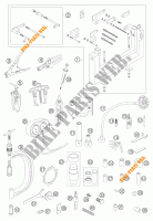 SPECIFIC TOOLS (ENGINE) for KTM 950 SUPERMOTO BLACK 2007