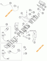 IGNITION SWITCH for KTM 950 SUPERMOTO ORANGE 2007