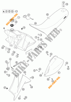 TANK / SEAT for KTM 660 SMC 2003