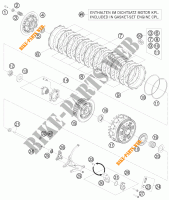 CLUTCH for KTM 1190 RC8 ORANGE 2010