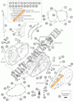 CRANKCASE for KTM 640 LC4 SUPERMOTO PRESTIGE 2006