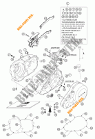 CRANKCASE for KTM 625 SC SUPER-MOTO 2002