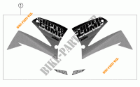 STICKERS for KTM 625 SC SUPER-MOTO 2002