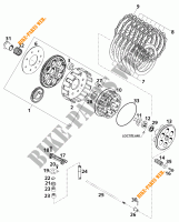 CLUTCH for KTM 620 SC SUPER-MOTO 2001