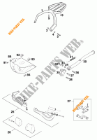 ACCESSORIES for KTM 620 SC SUPER-MOTO 2000