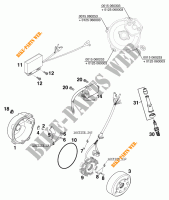 IGNITION SYSTEM for KTM 620 SC SUPER-MOTO 2000