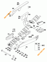 SWINGARM for KTM 620 SC SUPER-MOTO 2000