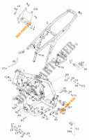 FRAME for KTM 620 LC4 SUPERMOTO 1999