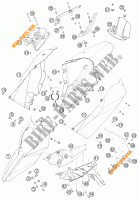 PLASTICS for KTM 690 SUPERMOTO LIMITED EDITION 2009