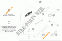 TOOL KIT / MANUALS / OPTIONS for KTM 690 SUPERMOTO BLACK 2007
