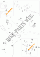 HANDLEBAR / CONTROLS for KTM 690 SMC 2011