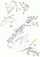 PLASTICS for KTM 690 SMC 2011
