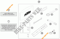 TOOL KIT / MANUALS / OPTIONS for KTM 690 SMC 2011