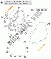 CLUTCH COVER for KTM 690 SMC 2010