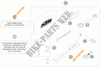 TOOL KIT / MANUALS / OPTIONS for KTM 690 SMC 2010