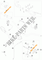 HANDLEBAR / CONTROLS for KTM 690 SMC 2009