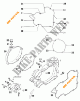 CLUTCH COVER for KTM 125 SUPERMOTO 80 2000