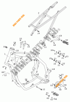 FRAME for KTM 125 SUPERMOTO 100 2001