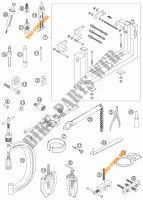 SPECIFIC TOOLS (ENGINE) for KTM 560 SMR 2007