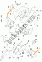 PLASTICS for KTM 505 SX ATV 2009