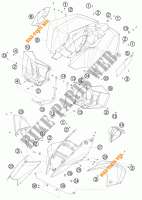 PLASTICS for KTM 450 XC ATV 2008
