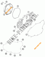 CLUTCH COVER for KTM 530 XC-W SIX DAYS 2010