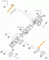 KICK STARTER for KTM 530 XC-W SIX DAYS 2010