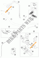 HANDLEBAR / CONTROLS for KTM 500 XC-W 2016