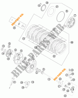CLUTCH for KTM 500 XC-W 2012