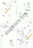 HANDLEBAR / CONTROLS for KTM 500 XC-W 2012