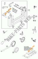 SPECIFIC TOOLS (ENGINE) for KTM 380 MXC 2001