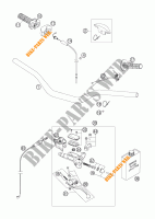 HANDLEBAR / CONTROLS for KTM 300 XC-W 2006