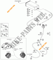 EVAPORATIVE CANISTER for KTM 1190 RC8 ORANGE 2008