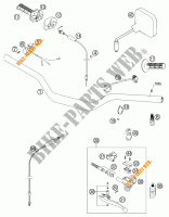 HANDLEBAR / CONTROLS for KTM 300 MXC 2003