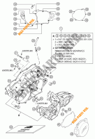 CRANKCASE for KTM 300 MXC 2002