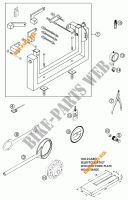 SPECIFIC TOOLS (ENGINE) for KTM 300 MXC 2002