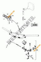 HANDLEBAR / CONTROLS for KTM 300 MXC 1994