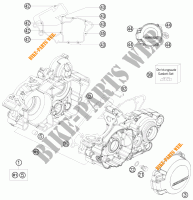 CRANKCASE for KTM 150 XC 2010