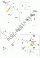 HANDLEBAR / CONTROLS for KTM 150 XC 2010