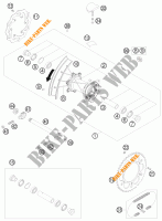 REAR WHEEL for KTM 250 XCF-W SIX DAYS 2011