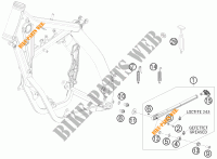 SIDE / MAIN STAND for KTM 250 XCF-W 2013