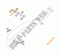 EXHAUST for KTM 250 XCF-W 2006