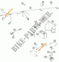 WIRING HARNESS for KTM 250 XCF-W 2006