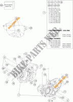 CRANKCASE for KTM 250 XC-F 2014