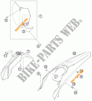 PLASTICS for KTM 250 XC-F 2014