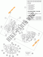 CRANKCASE for KTM 450 XC-W 2016