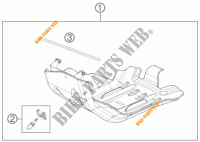 ENGINE GUARD for KTM 450 XC-W 2016