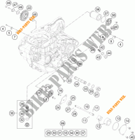 OIL PUMP for KTM 450 XC-W 2016