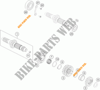 GEARBOX MAIN SHAFT for KTM 450 XC-F 2018
